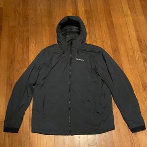 Simms Midcurrent Hooded Jacket - Black - Large